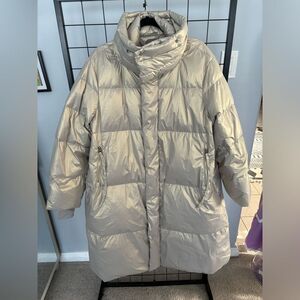 S. Deer/Concepts Gold Goose Down Puffer Coat NWT